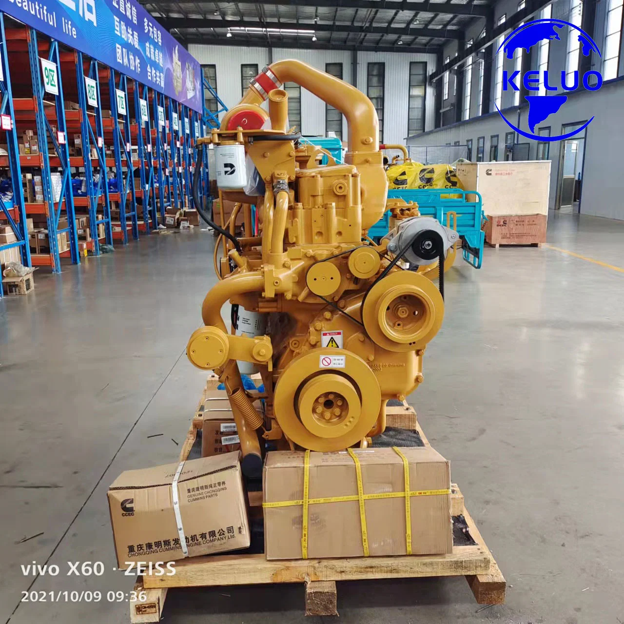 Brand New 300HP Construction Machinery Motor Diesel Cummin Nt855 Engine for Excavator