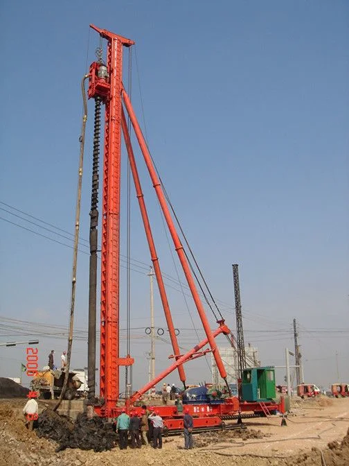 150 kn. M Rig rotatif Xr150d CFA long Auger Rig