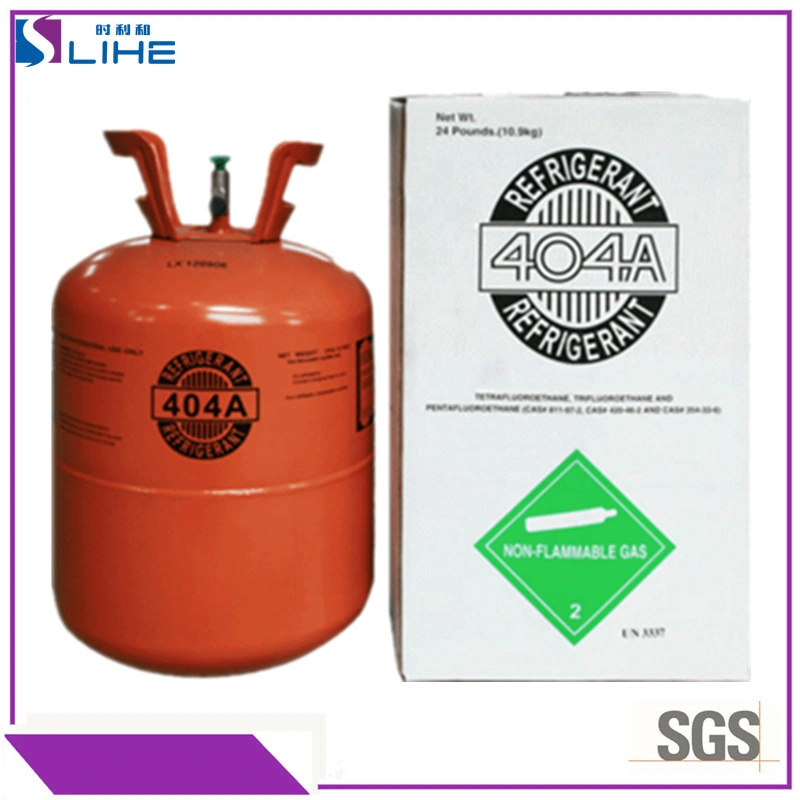 10.9kg/24lb de réfrigérant de climatiseur de vérin à gaz 404A/R404A/R-404A