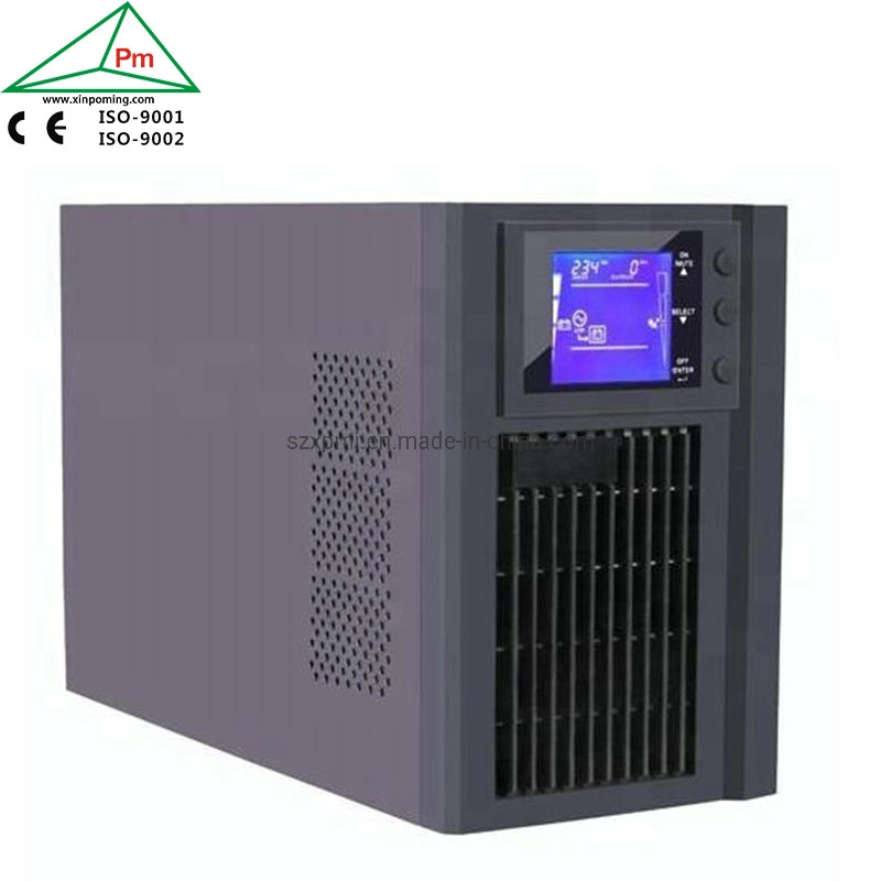 Microprocessor Control Optimized Single Phase Online UPS with 3 12V/7ah Batteries 1kVA/1kw