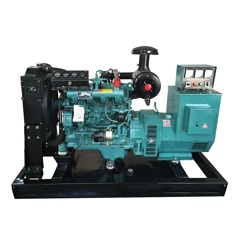 125kVA 100kw Water Cooling Open Diesel Generator Set with Cummins Engine