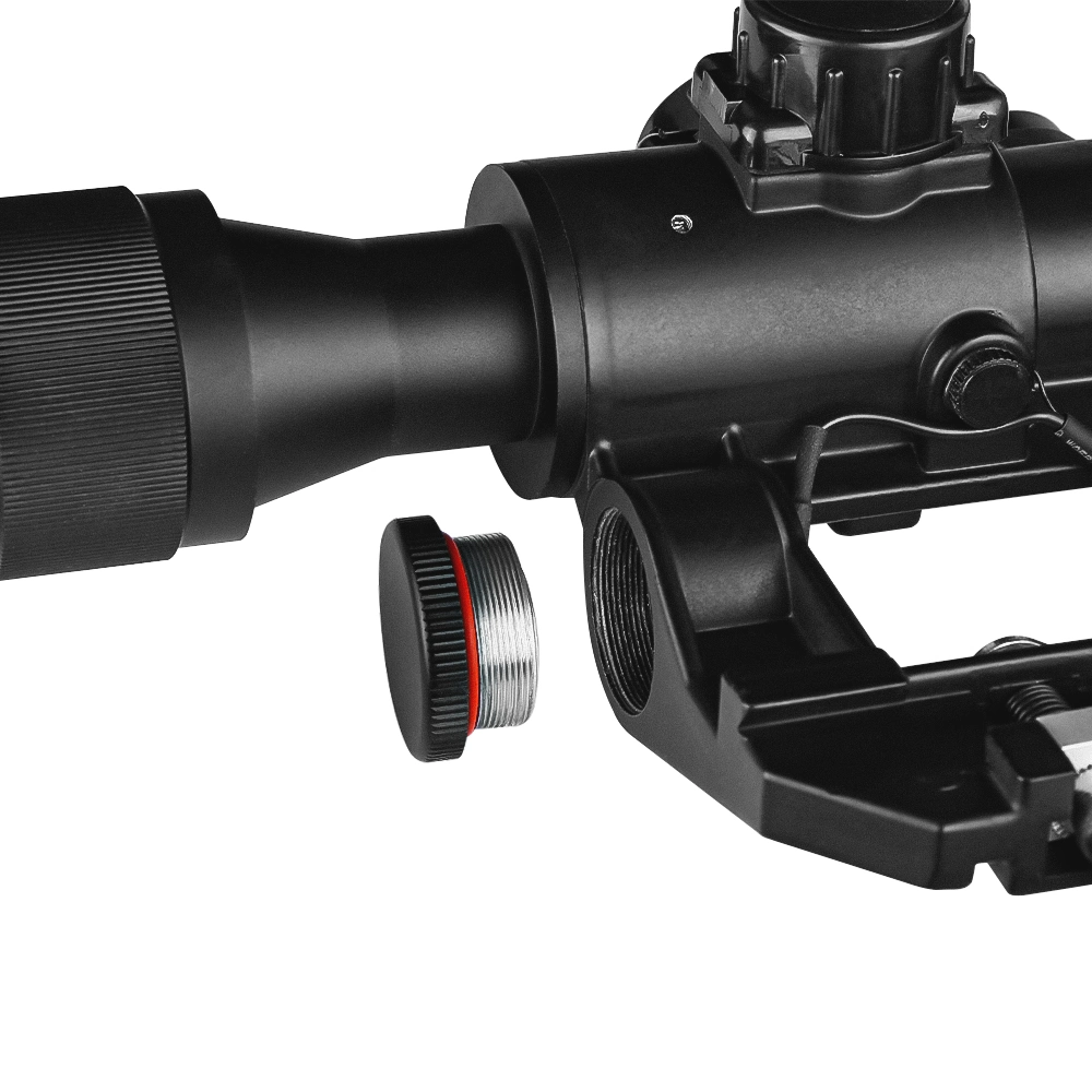 Spina Svd 4X24 Âmbito Riflescope Caça Caça Filmagem Vermelha AK47