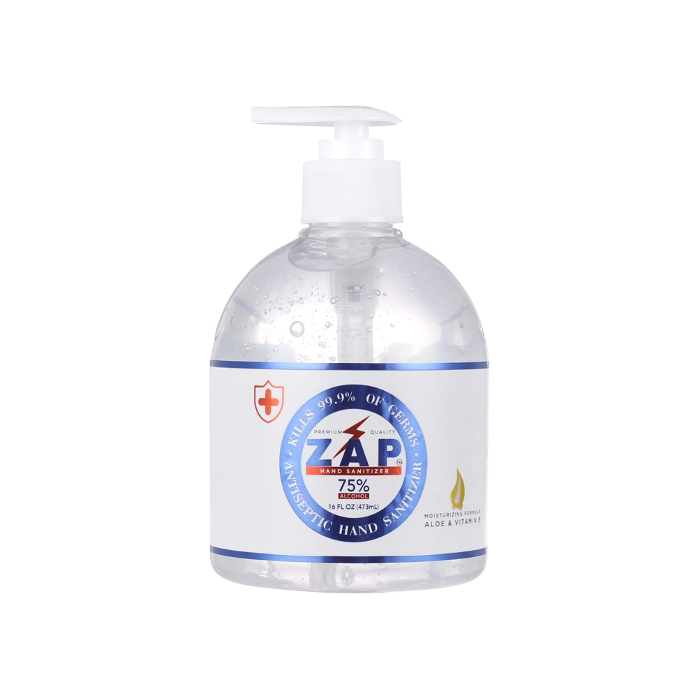 Hot Selling 500ml 75% Alcohol Rinse Free Pump Hand Sanitizer Gel