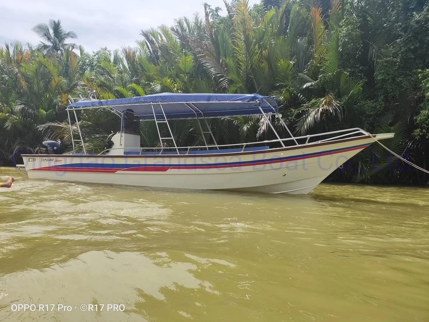 El chino 23FT GRP FRP pesca en barco a motor YAMAHA a la venta Panamá