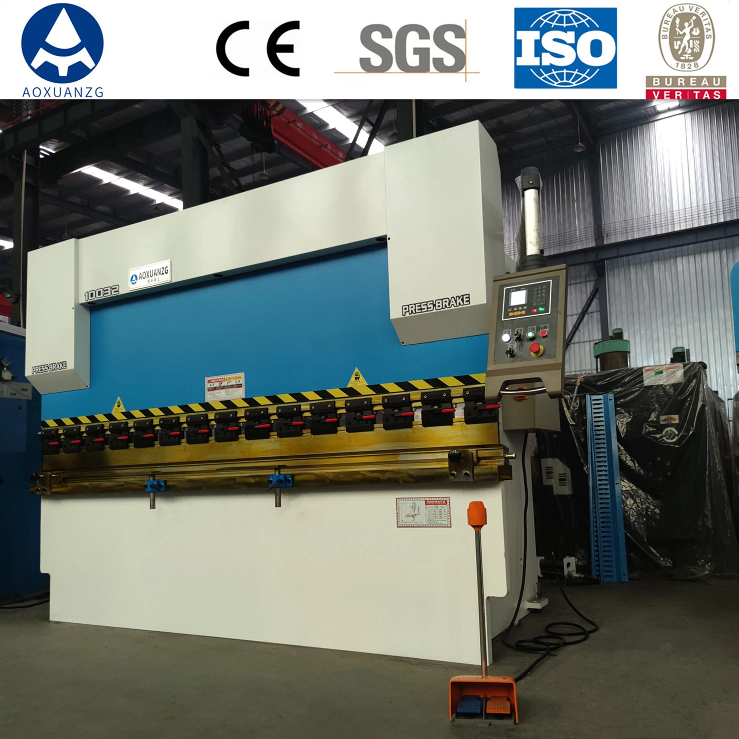 Hydraulic Bending Machine Press Brake Sheet Metal Processing We67K