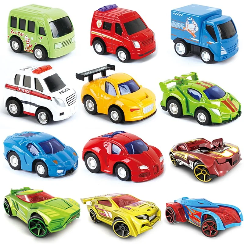 Wholesale/Supplier 1: 64 Hot Educational Diecast Model Pull Back Car Alloy Die Cast Car Metal Vehicle Toys for Children Boys Kids Metal Toy Die Cast Airplane Model