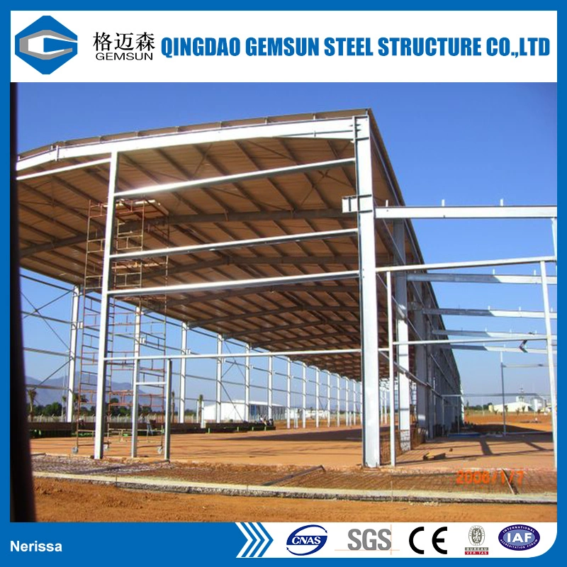 Well Designed Strong Prefab House/Prefabricated Building/Steel Structure