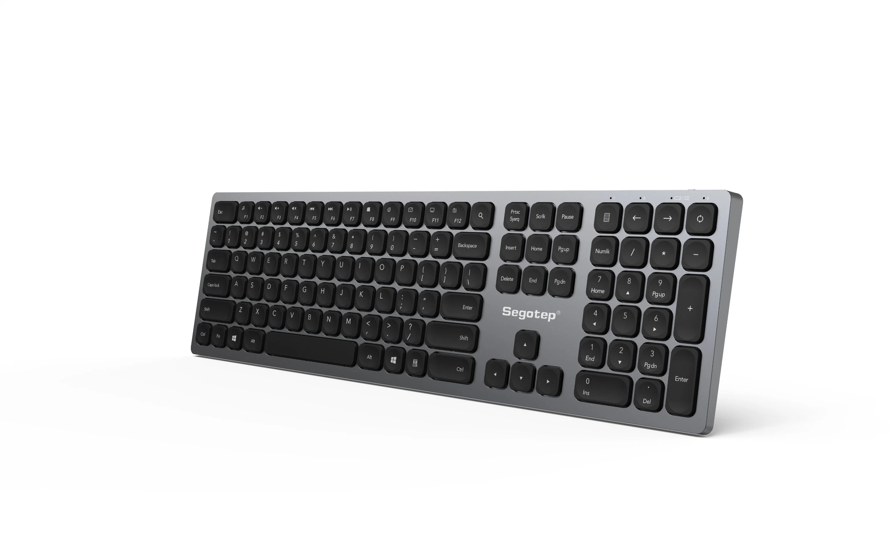 Teclado inalámbrico Segotep Kb-001 Slim Full Size 2,4G Bluetooth