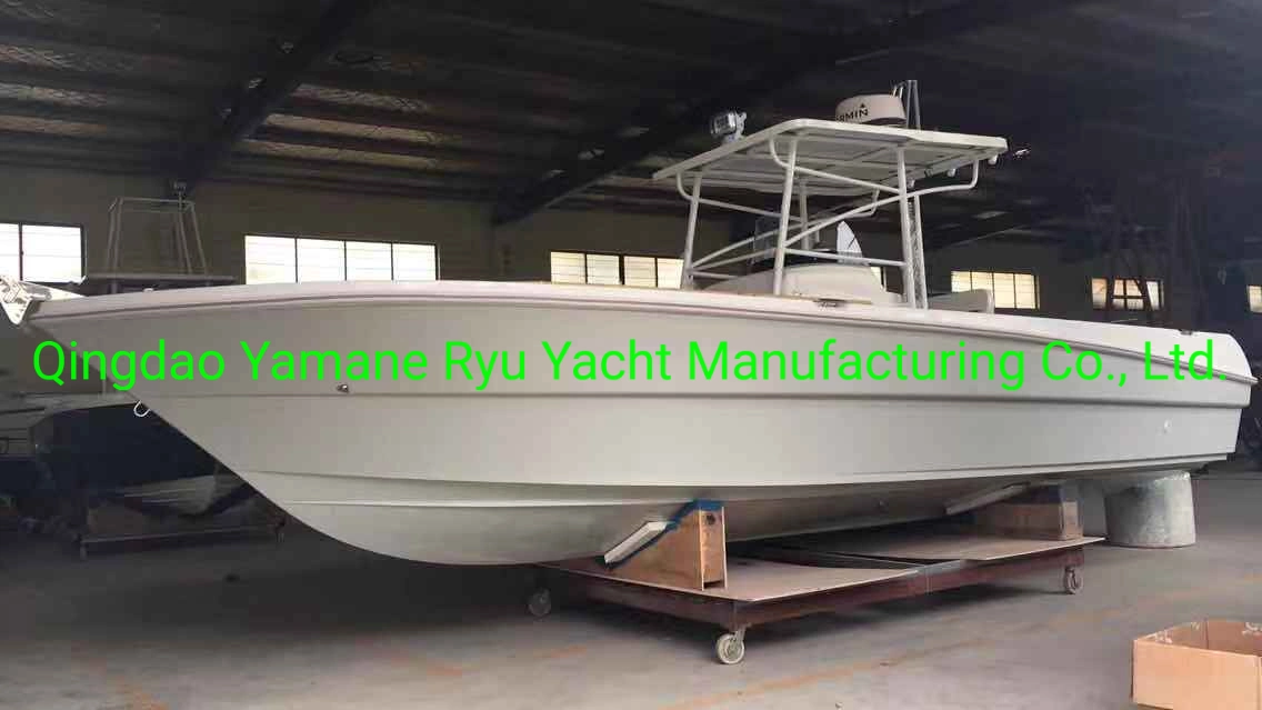 Yamane Yacht 27ft 8,50m Customized Color T-Top Fiberglass Center Console Angeln Sportboot