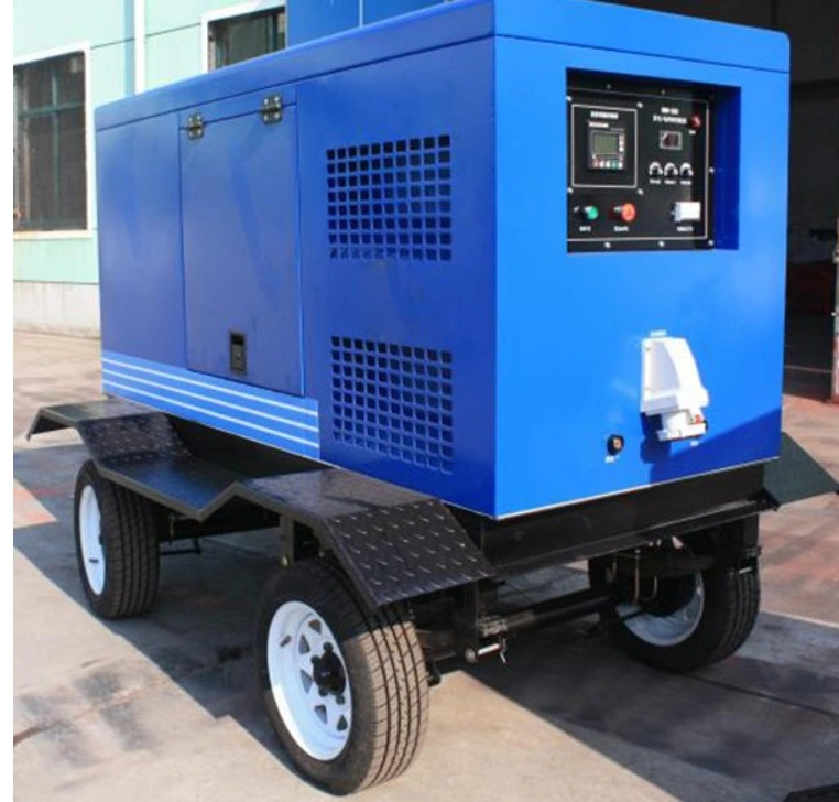 180A 300A 400A 500A Trailer Single Dual Diesel Engine Welding Generator Machine