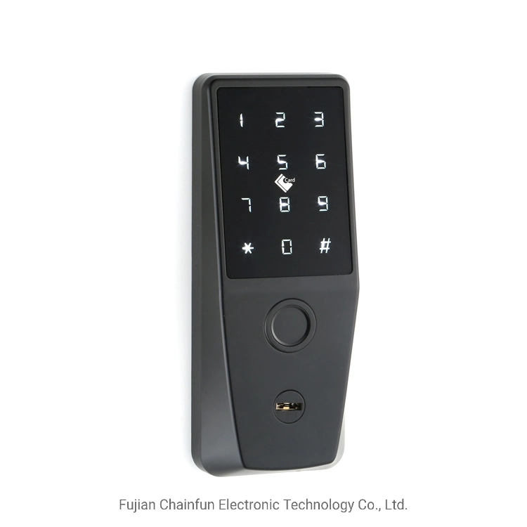 Digital Intelligent Deadbolt/ Smart Lock con huella dactilar y teclado mecánico Disponible