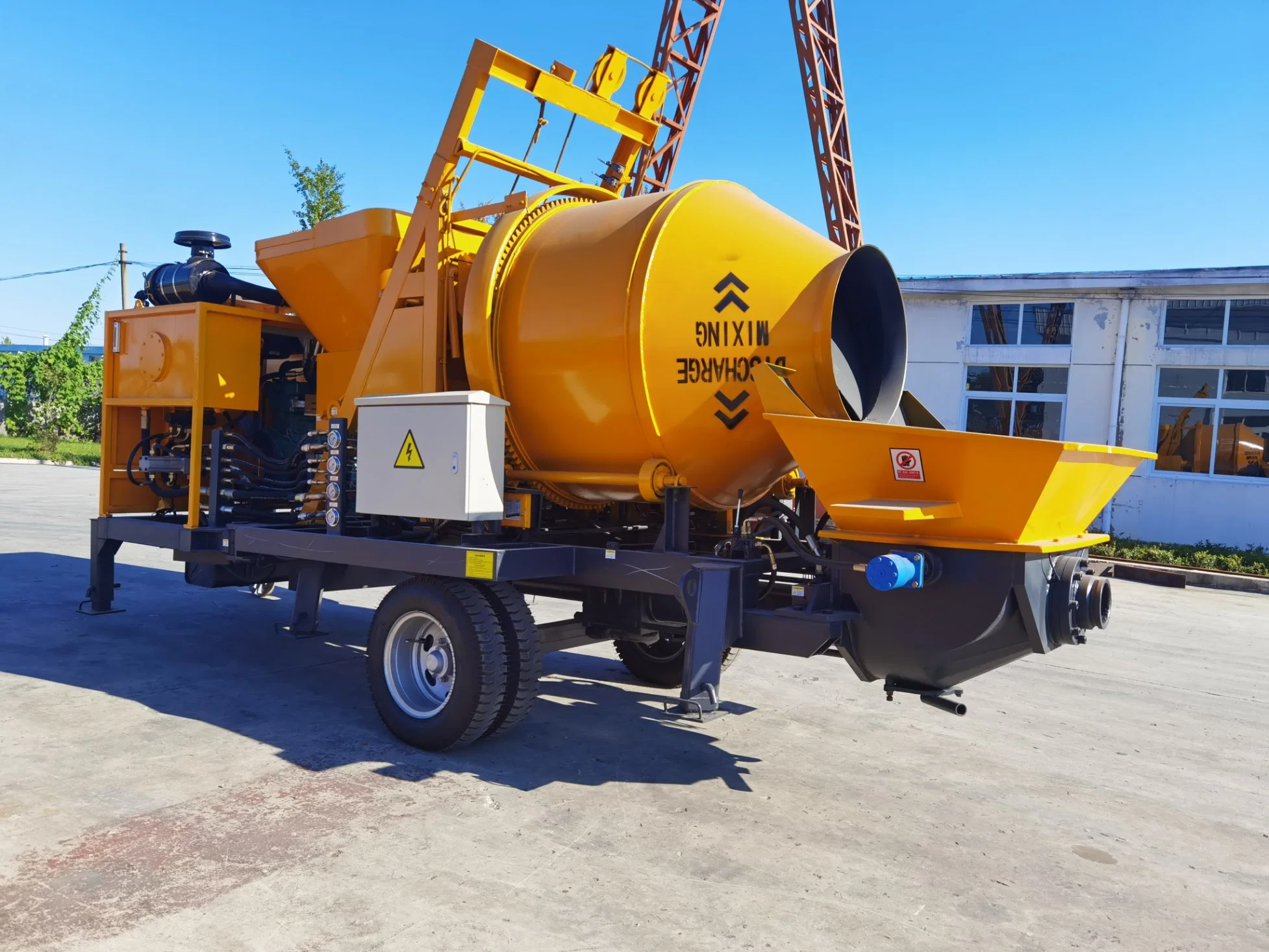 Widely Used Concrete Pump Hot Selling Concrete Pump Truck Industrial Concrete Mixer Construction Machinery