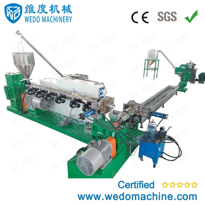 Zhangjiagang Mayorista con Producto Preferencial Máquina de Granulación de Escamas de Plástico de Material Duro HDPE Desperdiciado, Máquina de Peletización de Escamas de Plástico HDPE Desperdiciado.