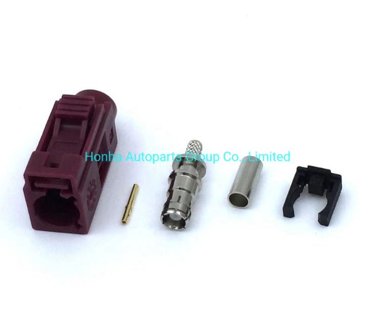 Waterproof a B C D E F G H I K Z Type Female Fakra Connector for GPS Car Antenna Cable