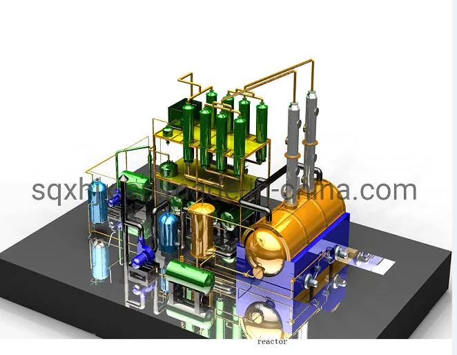 Used Motor Oil Refining Machine 10ton Per 24hours