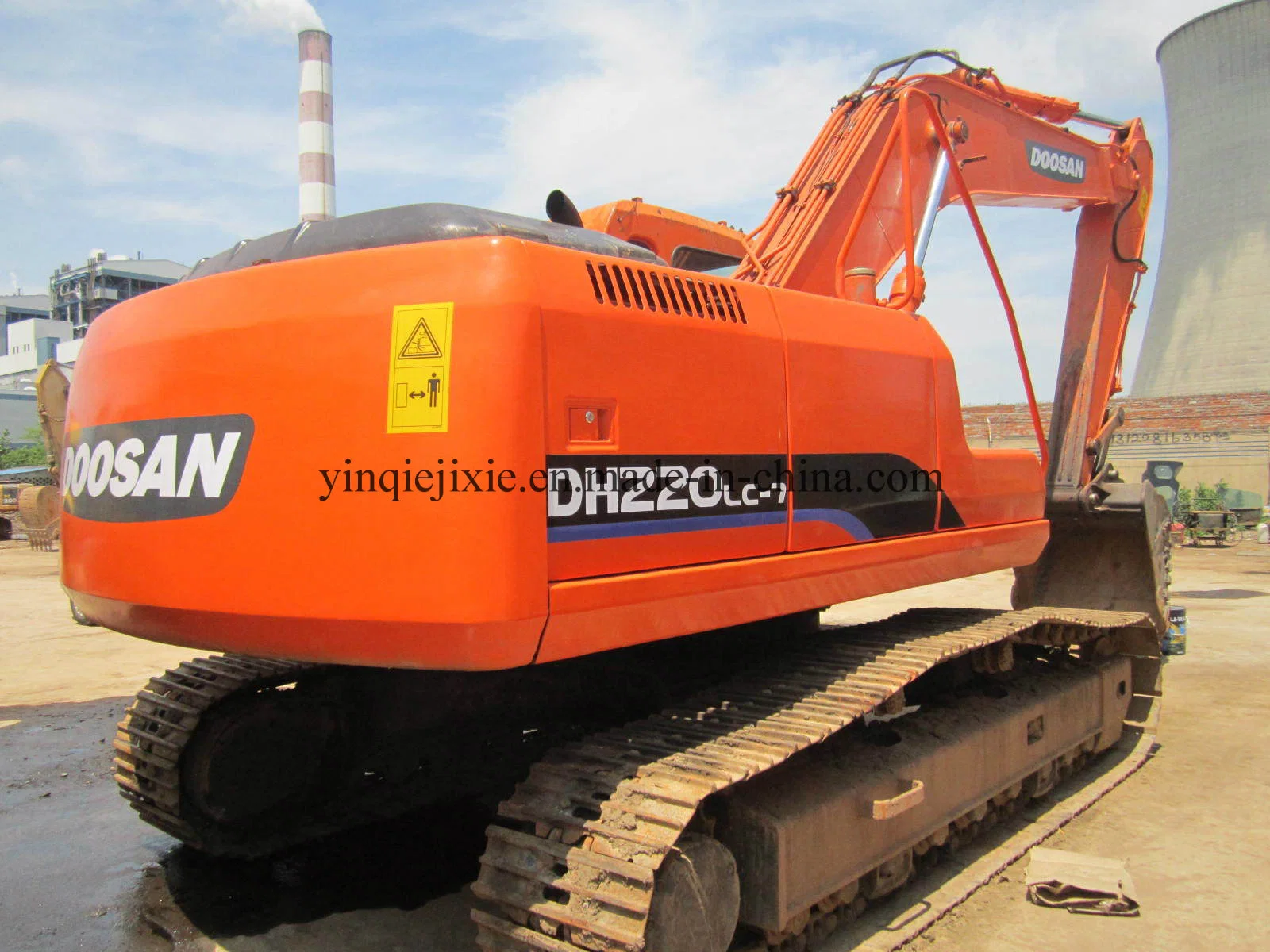 Used/Secondhand Doosan Dh220-7 Excavator Construction Machines