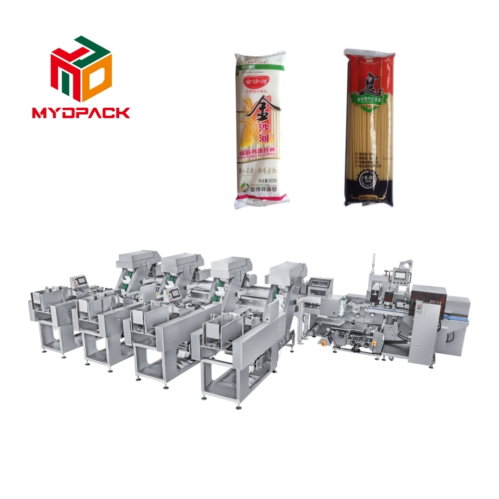 Dry Noodles Misoa Noodles Automatic Sealing Packaging Machine Spaghetti Long Pasta Filling Packing Machine