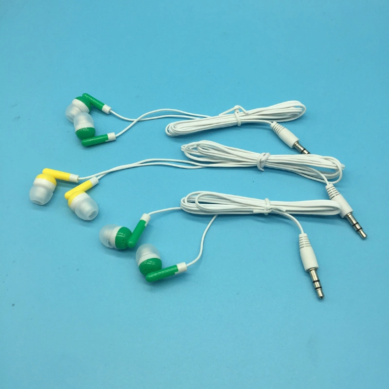 Airline Audio Adapter Airline Disposable Earphone Airline Give Away Headphone