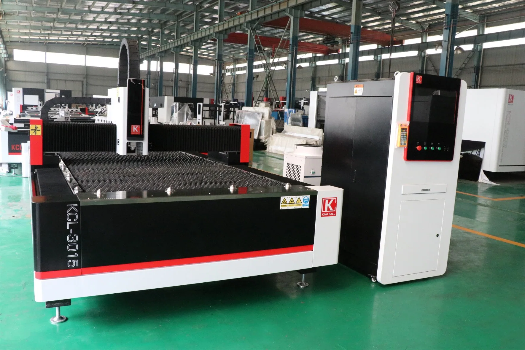 Good Service 1000W Fiber Laser Metal Sheet Cutting Machine Kcl-3015