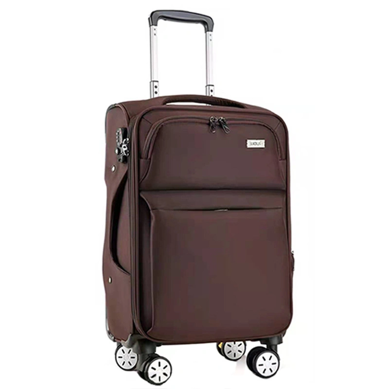 Basics Softside Large Capacity Business Luggage Universal Wheel Traveling Trolley Case Oxford Cloth Suitcase Water-Repellent Expandable Wyz18747