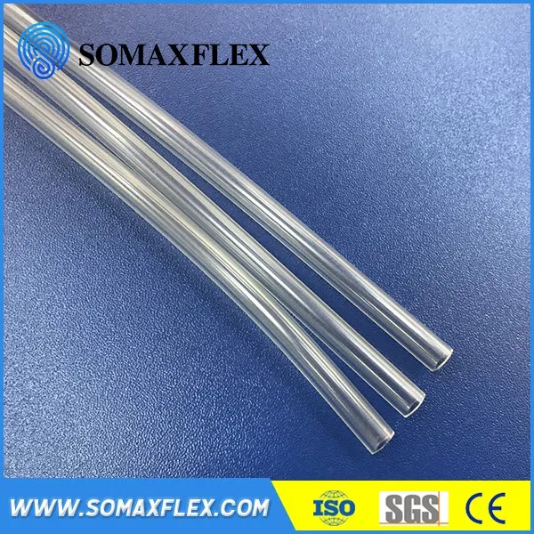 High quality/High cost performance Flexible Transparent PVC Medical Grade Respiratory Oxygen Bubble Hose