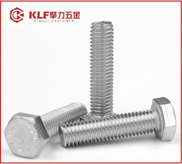 Fabricante de autopartes Kingli Bsw galvanizado tornillo hex.