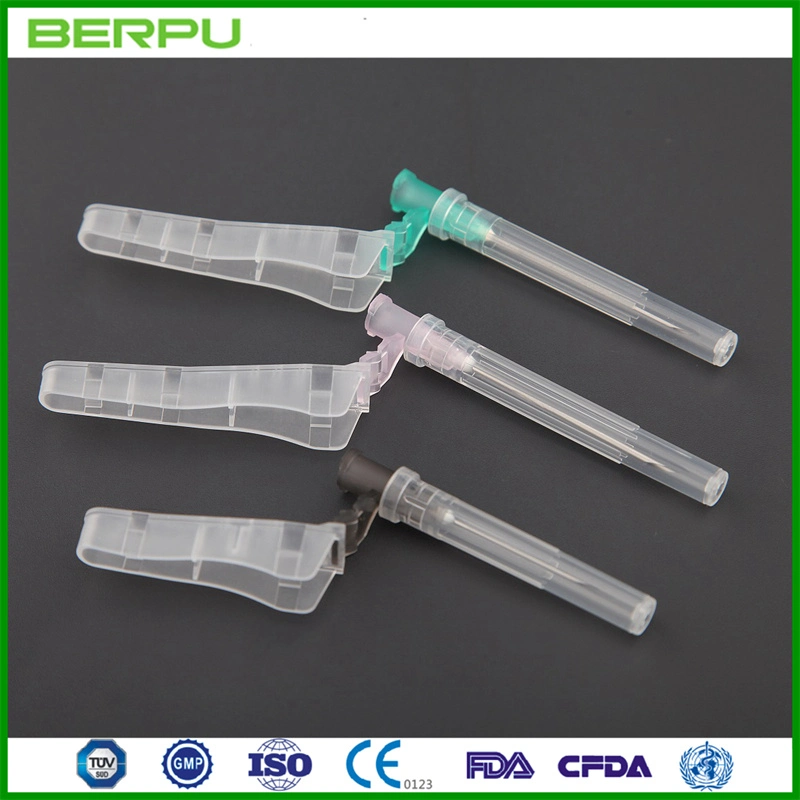 Berpu Sterile Disposable Medical Hypodermic Injection Safety Needle for Syringe and Infusion Set, CE Marked, 18g-24G