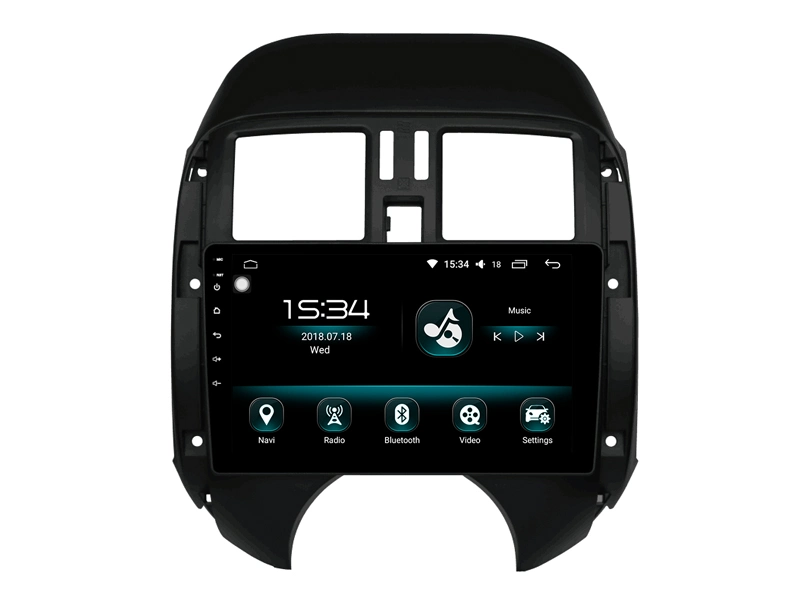 Sistema de áudio para automóvel Witson Android 11 para Nissan 2011 Sunny Auto Multimedia GPS CarPlay Head Unit (Unidade principal de reprodução de GPS automática multimédia