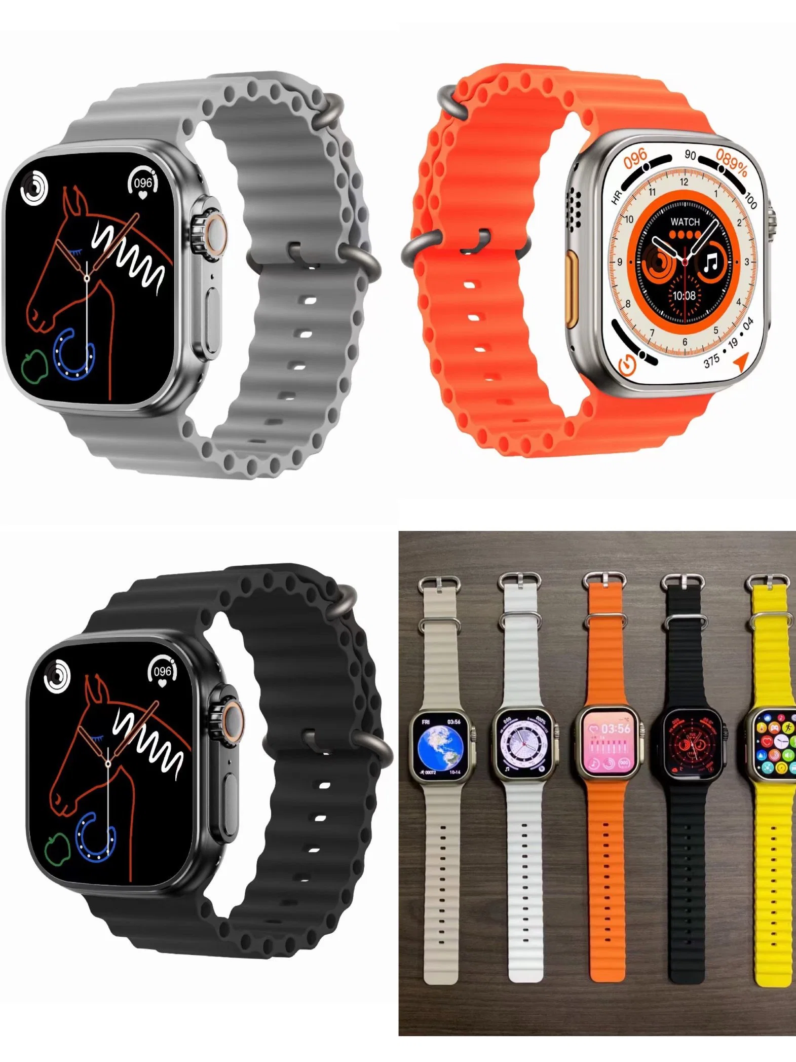 Novo Smartwatch Bluetooth da Série 8 à prova d'água para a vida Relógio Inteligente Reloj Bt 5.0 Série 8 Smartwatch.