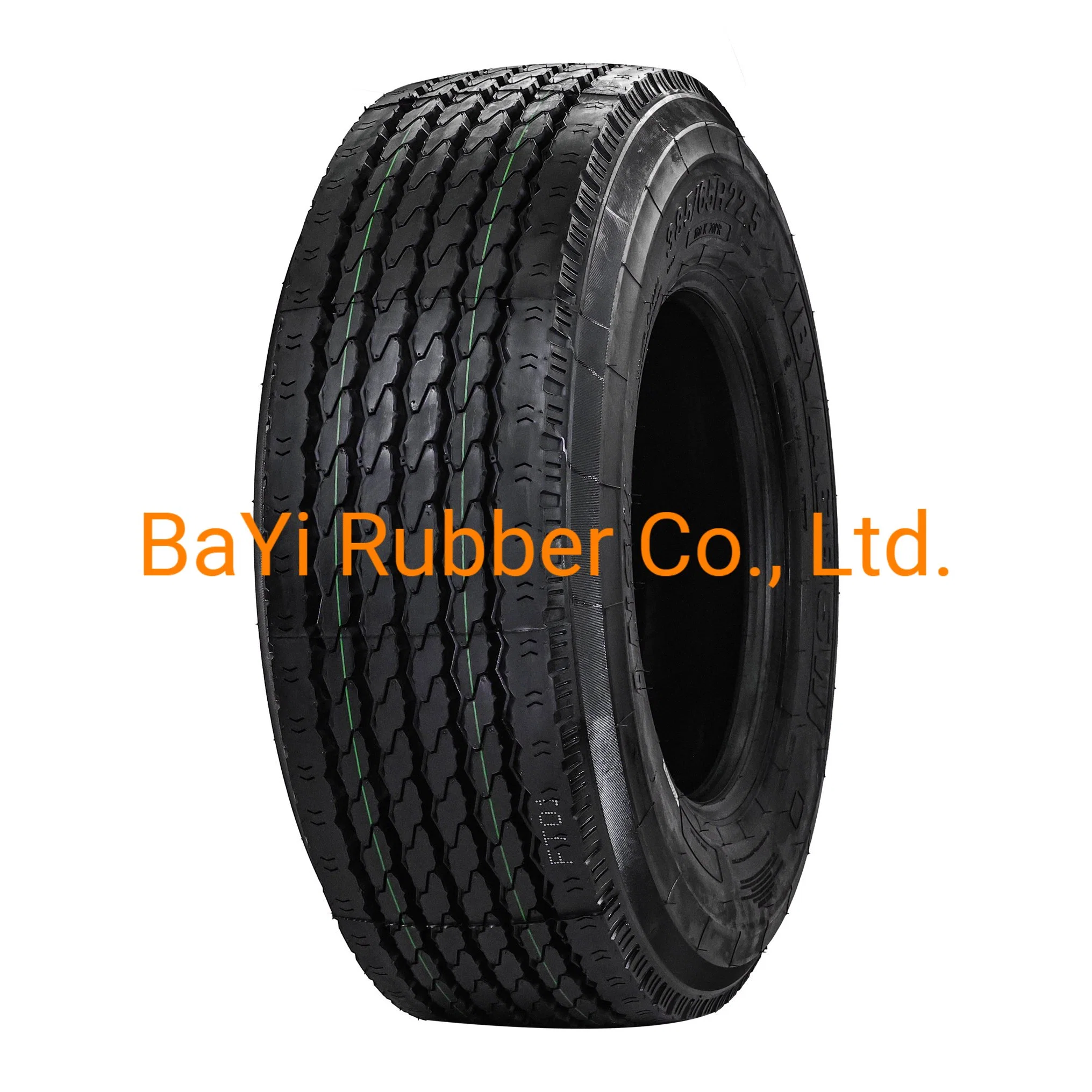 11r22.5 Byt695g Rueda de goma de acero fabricante de neumáticos para camiones y autobuses neumáticos radiales