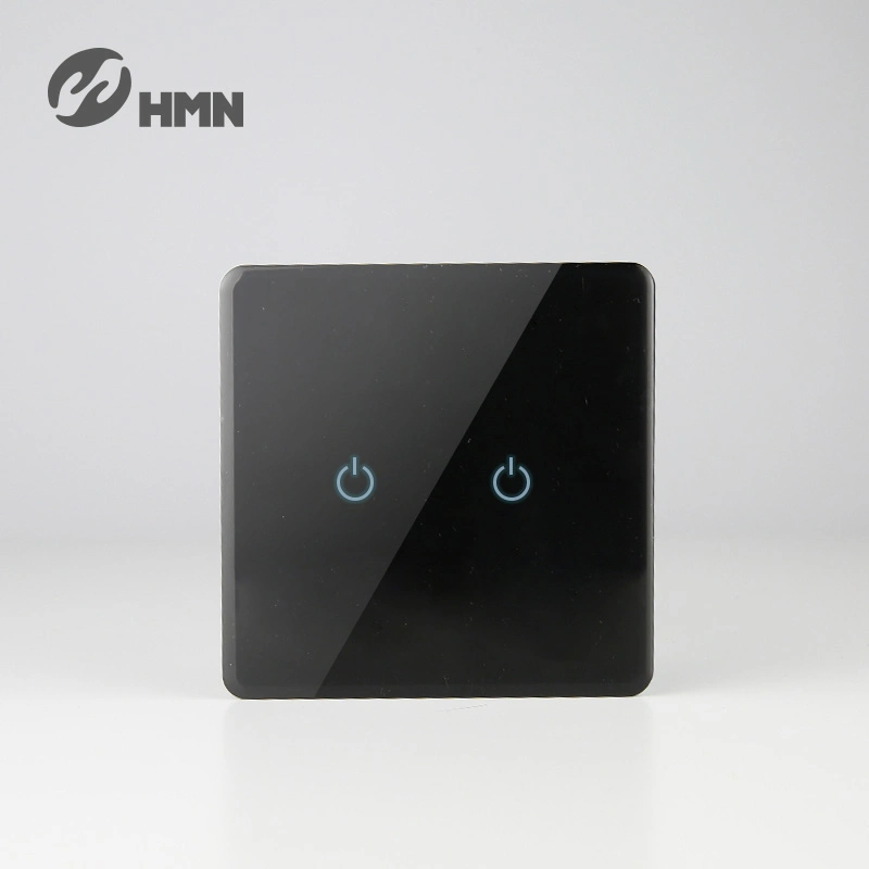 Interruptor de pared WiFi Smart de 2 módulos sin cable neutro