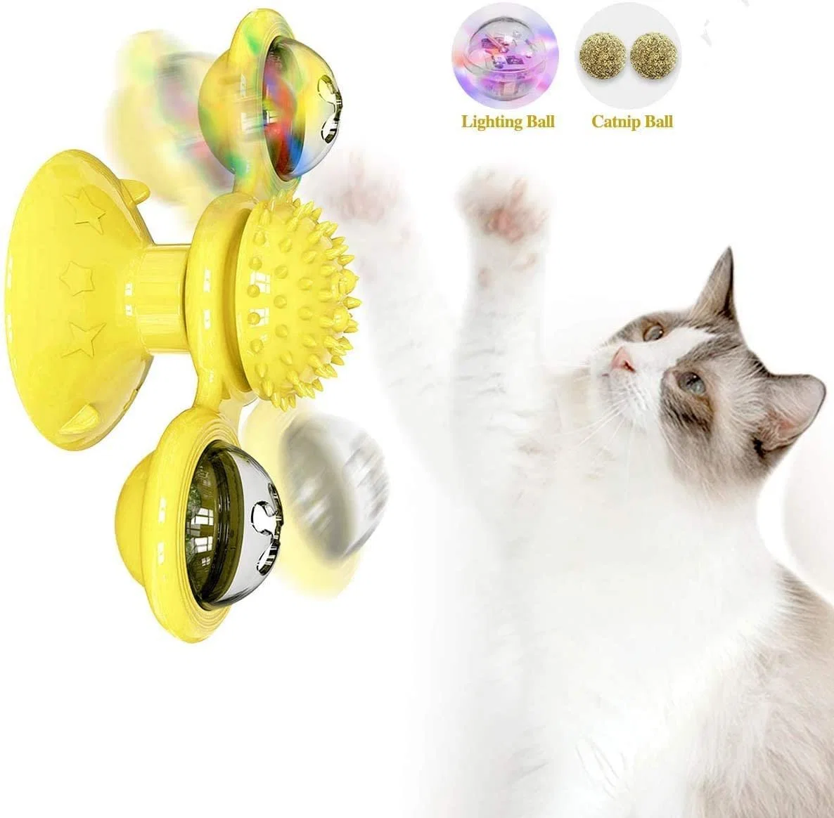 Latest Animal Toys Cat Toy Spinner Toy Pet Products TPR Toys