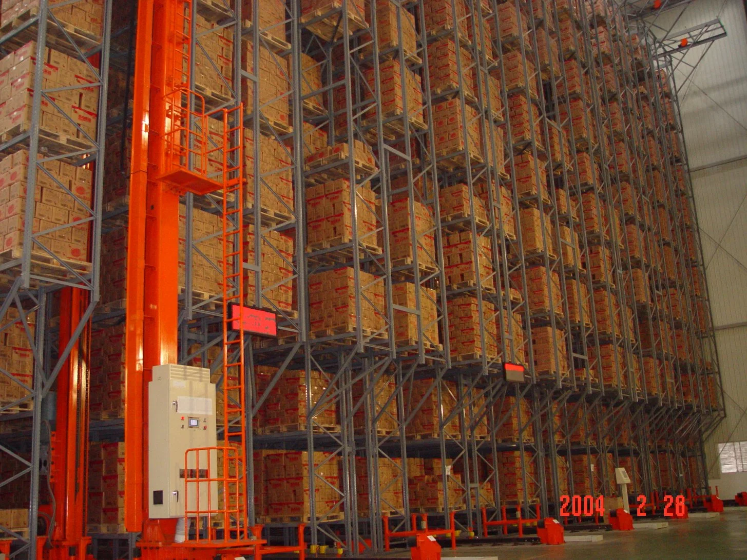 Automatic Storage Retrieval System Asrs Rack Intensive Storage Racking