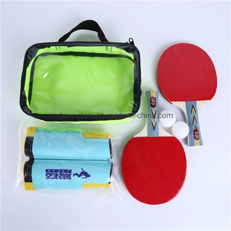 Ping Pong Racket, Table Tennis Racket + Ball + Net in Cover