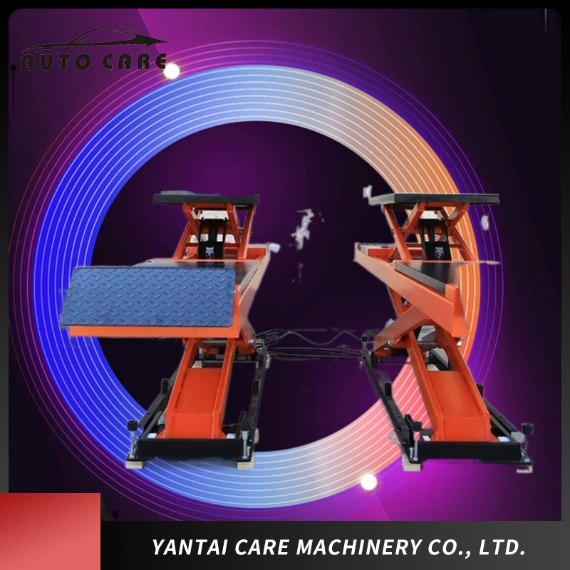 Hydraulic Scissor Elevator Lift for Wheel Alignment Service