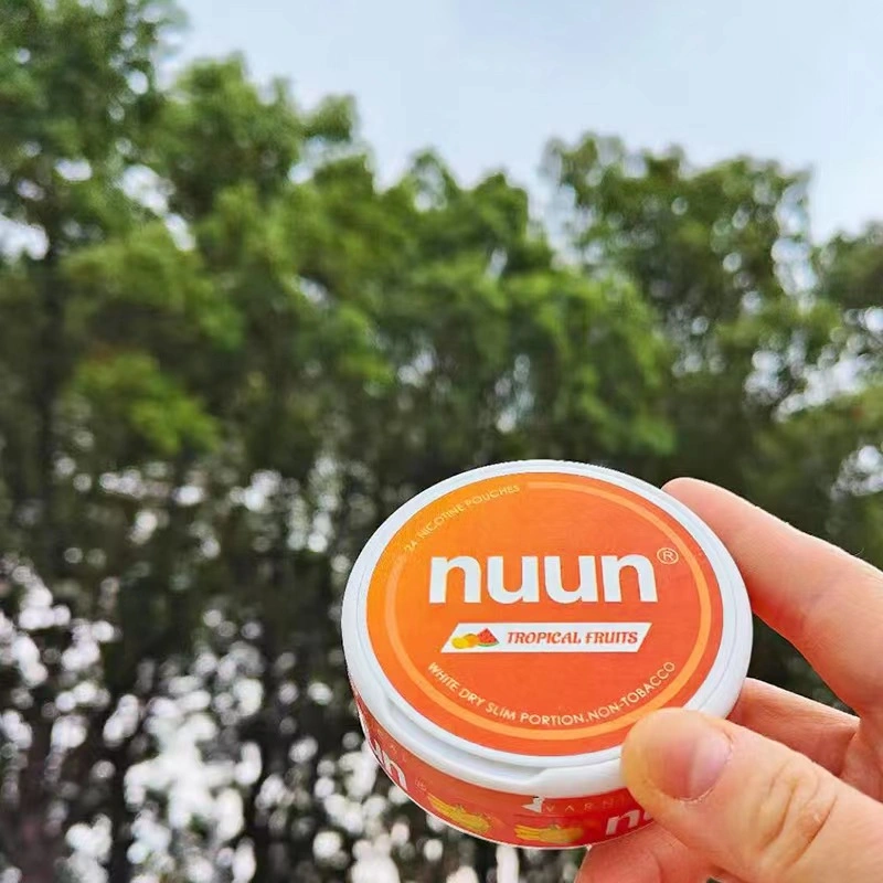 Nicotine-Containing Snus Packs Are Available in a Variety of Fruit Flavors