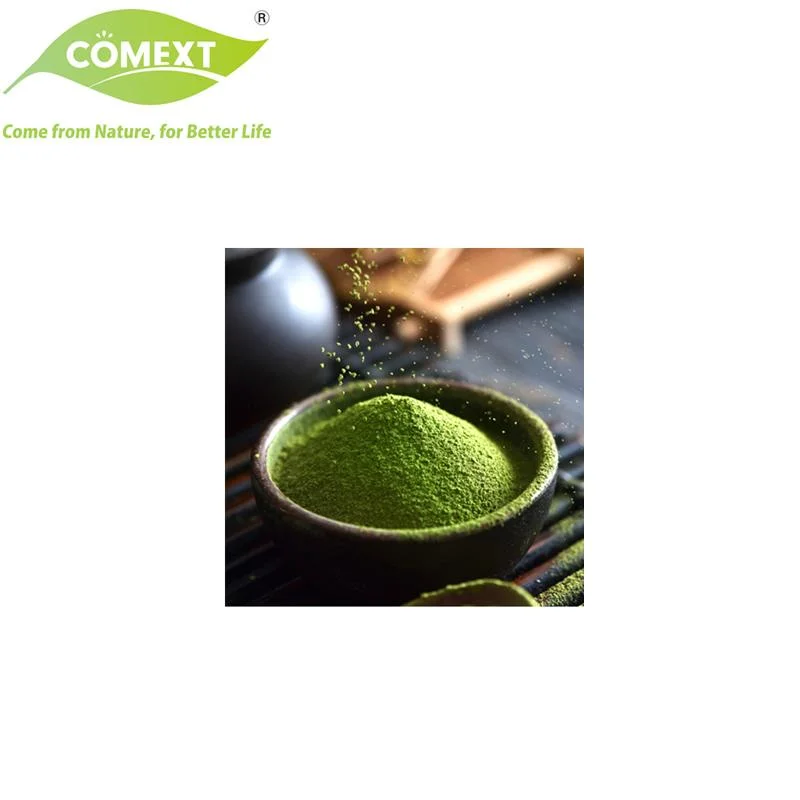 Comext 100% organique naturel produit de santé d'usine de la poudre de thé vert matcha