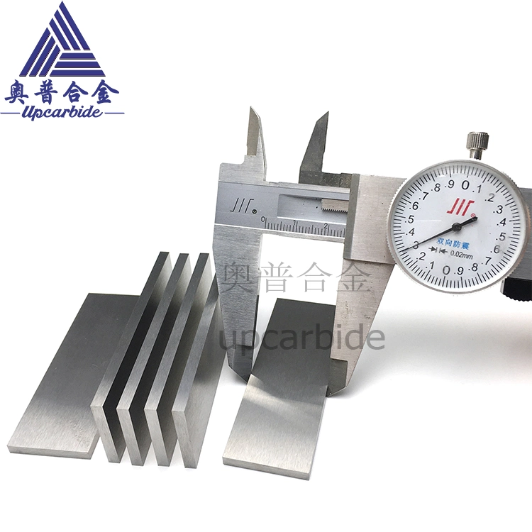 Customized 3mm*10mm*330mm Yg6X 14.7/Cm3 Tungsten Carbide Plate for Manufacturing Punching Dies