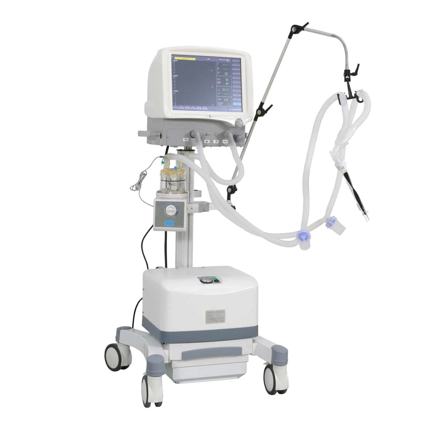 Ecran tactile LCD TFT couleur 15" pour équipement chirurgical hospitalier Ventilateur S1100