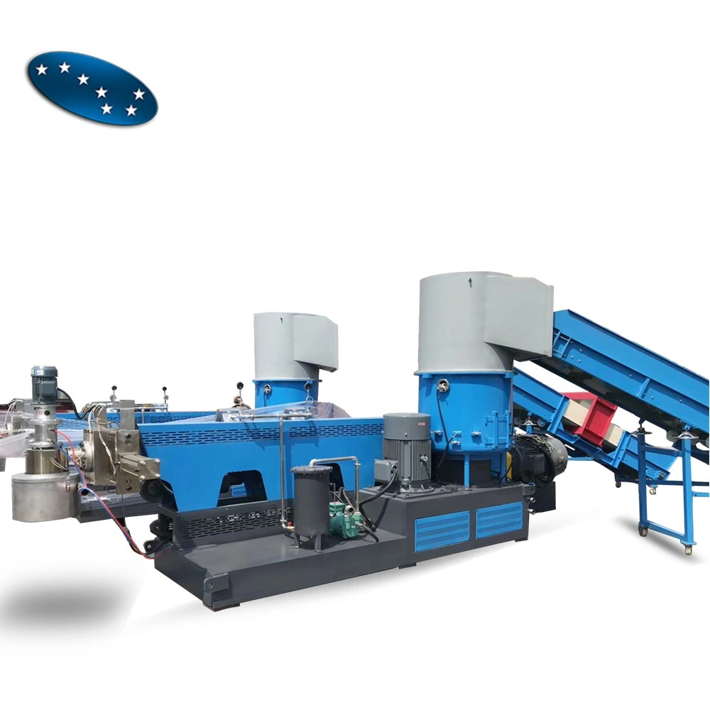 PE PP Film Pelletizing Recycling Machine with Ce/ISO Certification