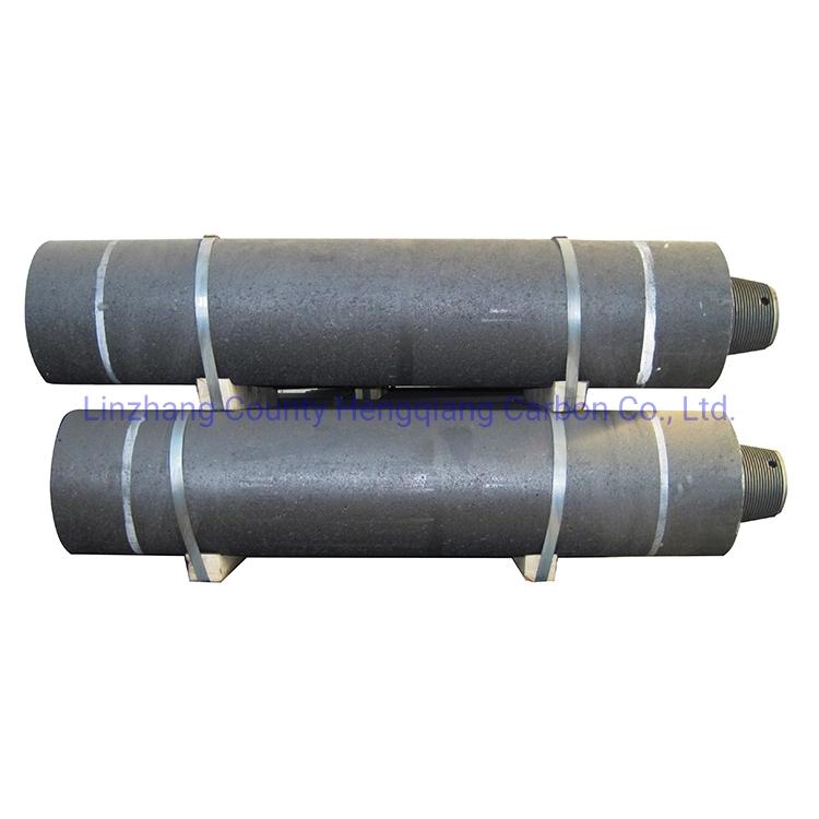 Graphite Electrode UHP Dia 350mm L1800mm with 4tpi Nipple