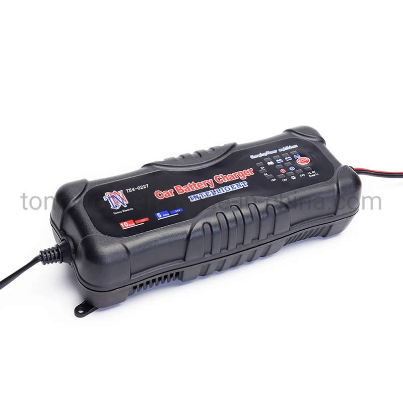2A/5A/10A 12V 24V Automatic Battery Charger, Fully Protected Auto Battery Charger
