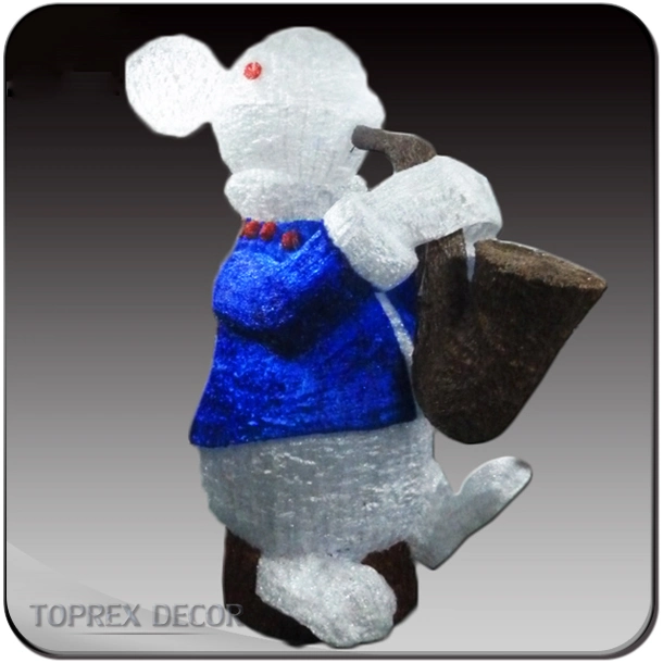 La qualité de l'éclairage extérieur personnalisable String Bunny animation Zoo Animal Poignée de commande de lumière pour la décoration de Pâques