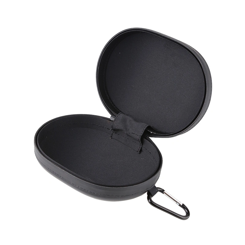 Leather Headphone Case High quality/High cost performance  EVA Case Digital Accessories Storage Bag Case for Earphone