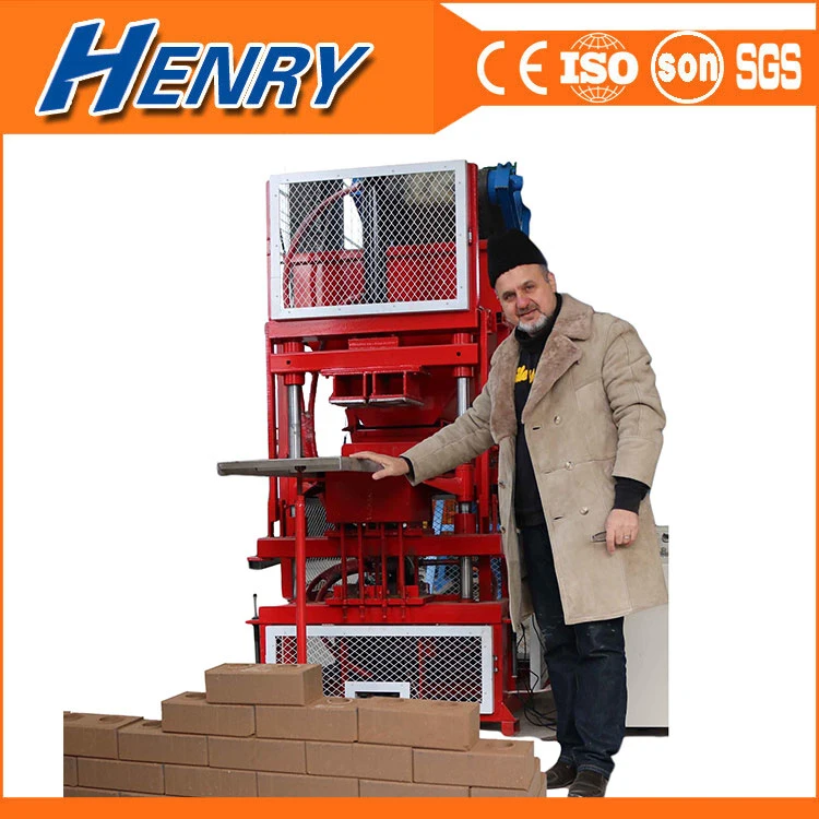 Hr2-10 Automatic Hydraulic Soil Earth Interlocking Lego Brick Making Machine