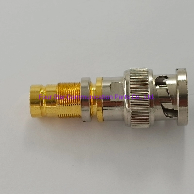 Factory Price Electrical Waterproof RF Coaxial CCTV BNC Male Plug Connector to 1.6/5.6 L9 Female Jack Bulkhead RF Coaxial Connector Adapter