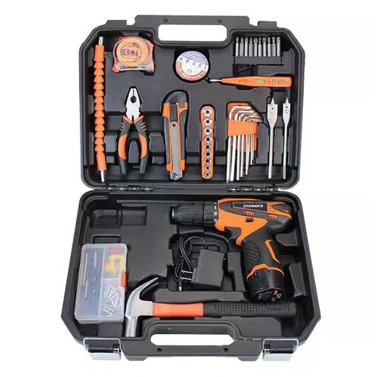 La caja de herramientas eléctricas hogar Juego de conjunto de herramientas de perforación
