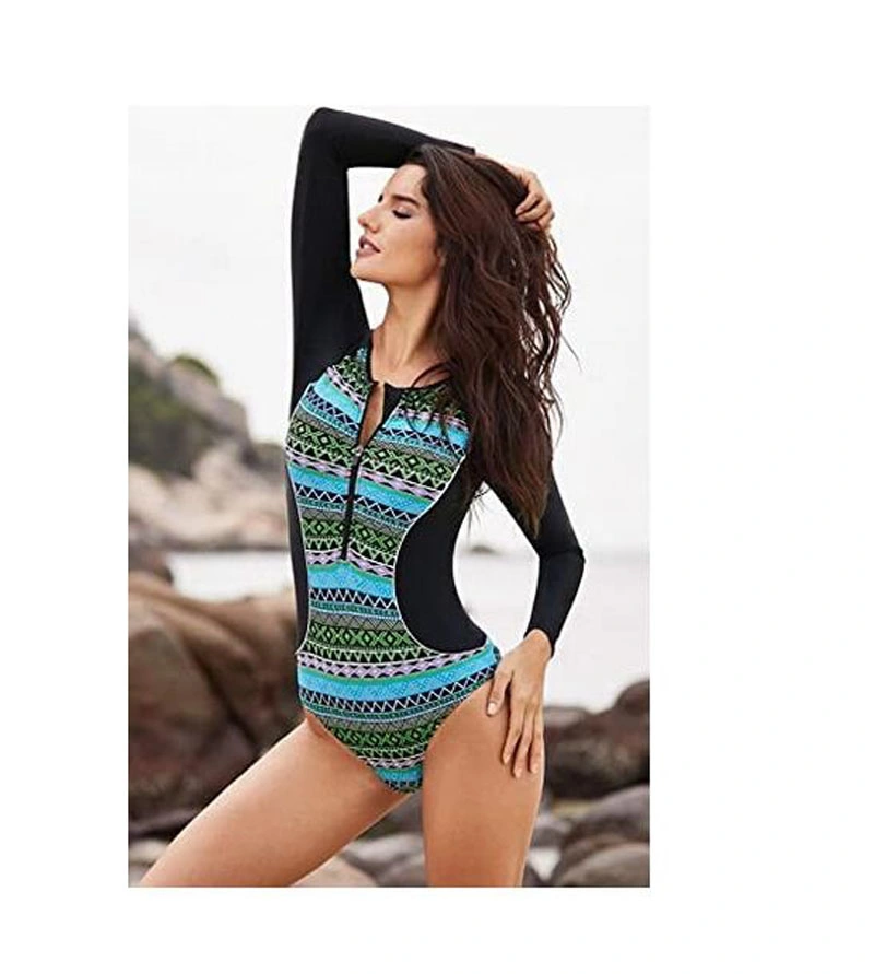 2016 Women's Short Sleeve One-Piece Swimwear &Beachwear