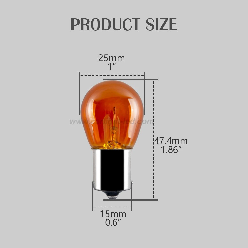 Py21W Bau15s Halogen Car Truck Automotive Turn Signal Light