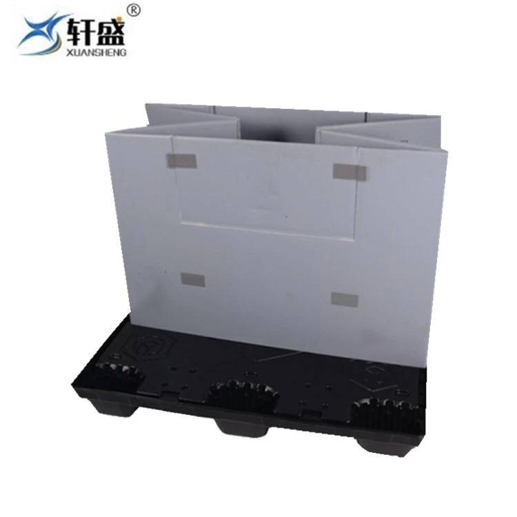 Warehouse Storage Box Reusable Sleeve Box Plastic Pallet Bin